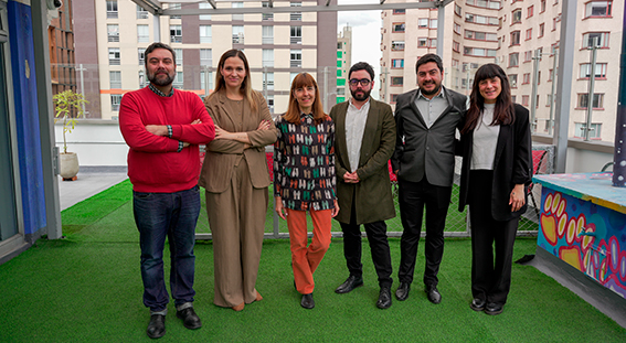 Ana Vázquez visitó a los estudiantes de Comunicación Audiovisual