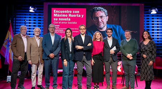 Encuentro con Máximo Huerta