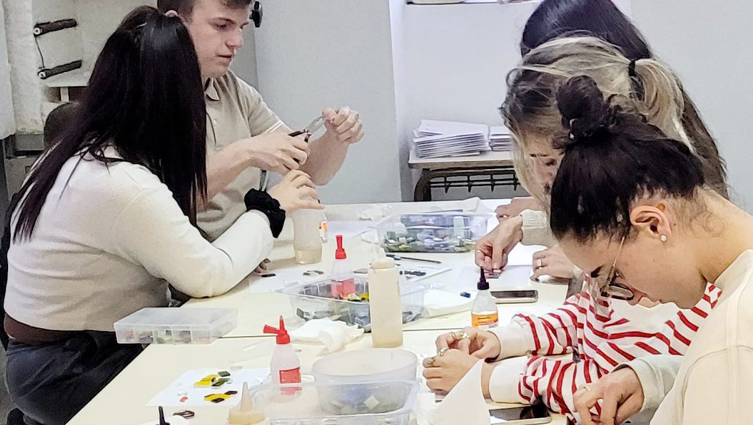 Taller de fusión de vidrio